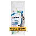 Purina Cat Chow 3in1 z indykiem 15kg (12+3kg gratis)