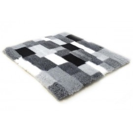 Canifel DryBed Posłanie Patchwork 150x100cm czarno-biały