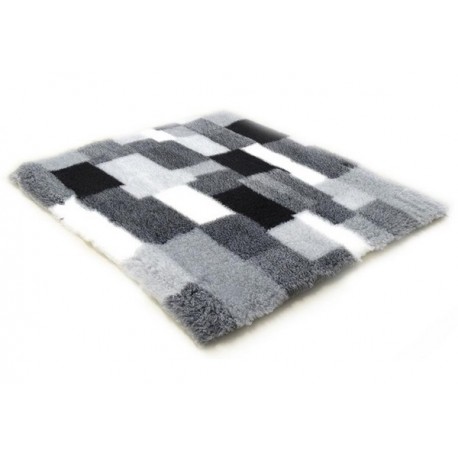 Canifel DryBed Posłanie Patchwork 75x50cm czarno-biały