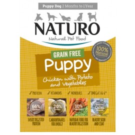 Naturo Puppy Kurczak z ziemniakami i warzywami 150g