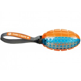 Trixie Piłka Rugby na sznurku 12cm/27cm [33550]