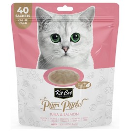 Kit Cat PurrPuree Tuna & Salmon 40x15g
