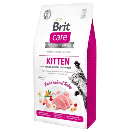 Brit Care Cat Grain Free Kitten Healthy Growth & Development 2kg