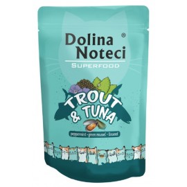 Dolina Noteci Superfood Kot Pstrąg i tunczyk saszetka 85g