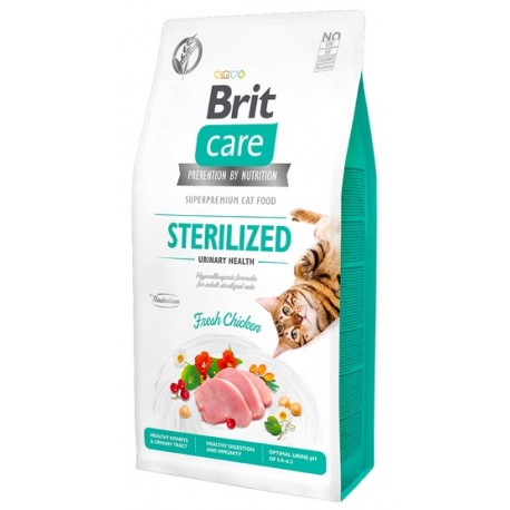 Brit Care Cat Grain Free Sterilized Urinary Health 7kg