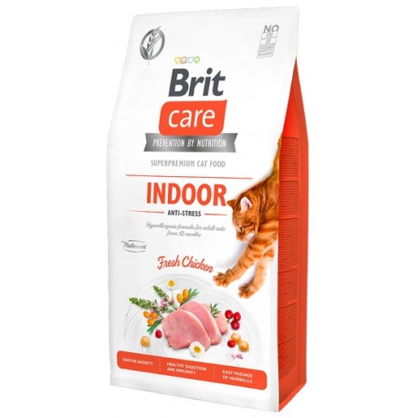 Brit Care Cat Grain Free Indoor Anti-Stress 400g