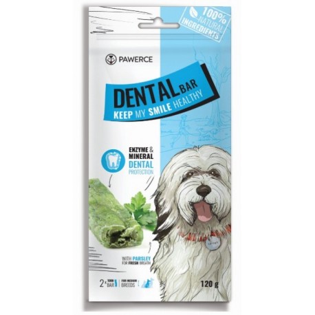 Pawerce Dental Bar Medium Breeds 2szt/op 120g