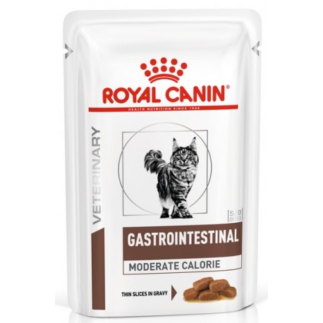 Royal Canin Veterinary Diet Feline Gastrointestinal Moderate Calorie saszetka 85g