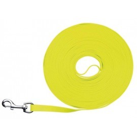 Trixie Easy Life Smycz do tropienia M-XL 15m/17mm odblaskowa żółty neonowy [20719]