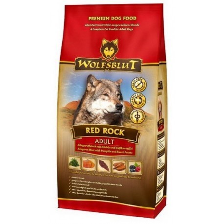 Wolfsblut Dog Red Rock kangur i bataty 12,5kg